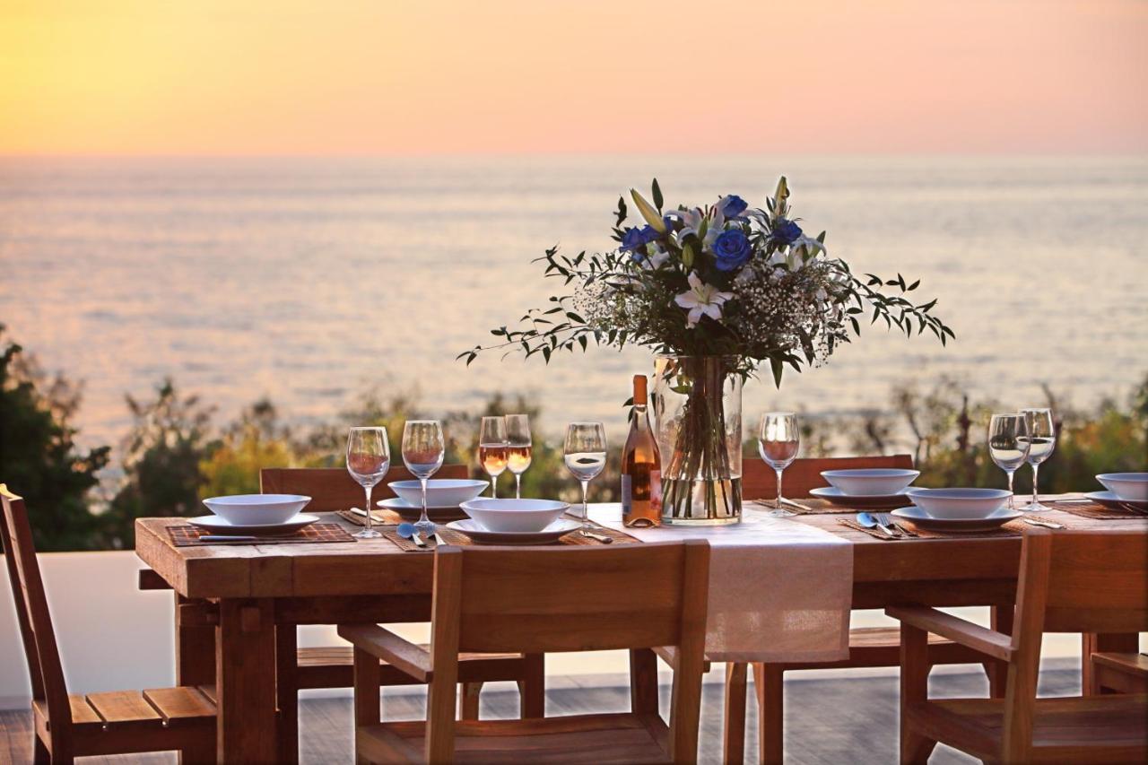 Capro - Milos Bay Villas Áyios Nikítas Esterno foto