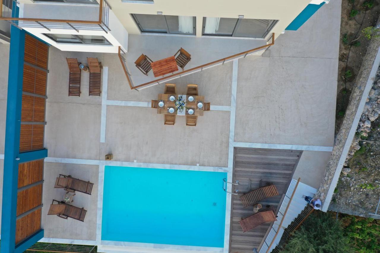 Capro - Milos Bay Villas Áyios Nikítas Esterno foto